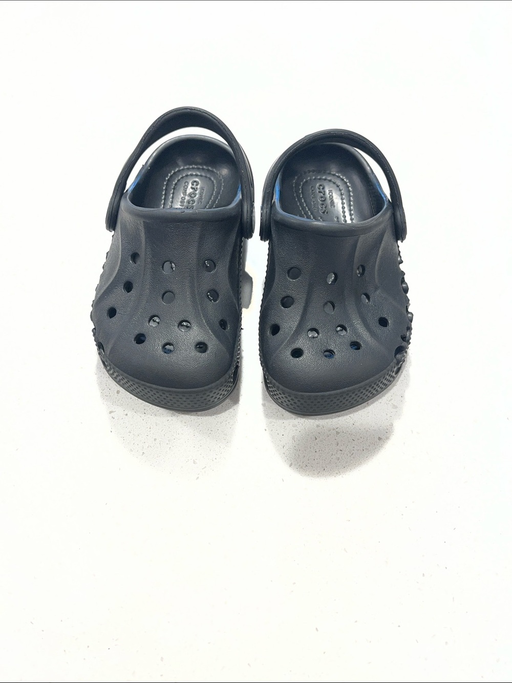 Crocs Kids Baya Clog - Black (Size C7)